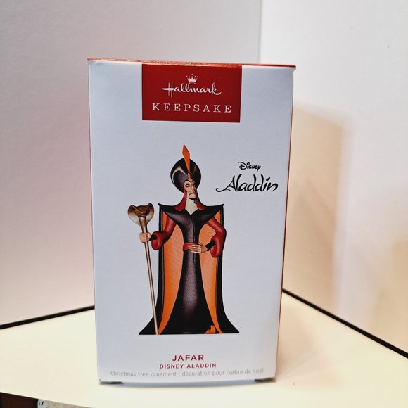2023 Hallmark Keepsake Limited Edition Disney Aladdin Jafar Ornament New in Box - Picture 3 of 7